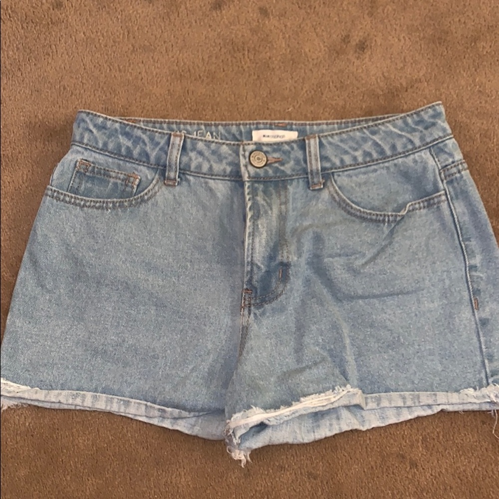Blue asphalt shorts